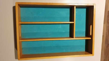 Photo of free Neat little cutlery tray plus 6 small and 6 large knives (Mimbridge GU24) #1