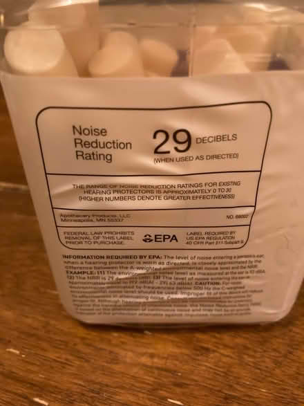 Photo of free Disposable foam earplugs (Fairfax City) #2