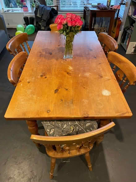 Photo of free Pine dining table (Kendal LA9) #3