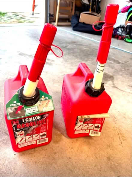 Photo of free Two one gallon gas containers (Mountain View Shoreline West) #1