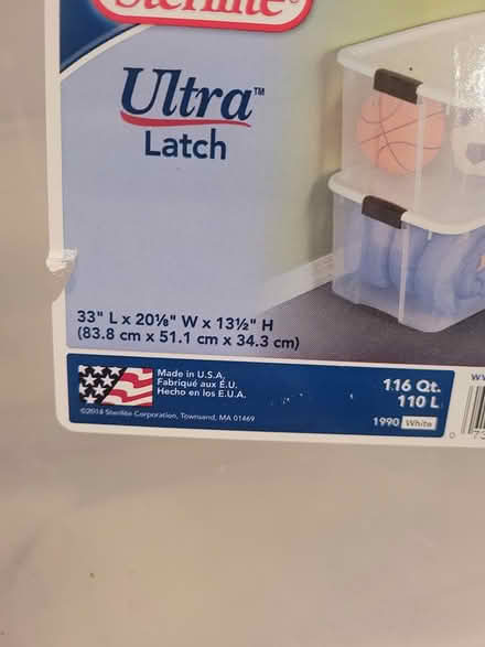 Photo of free Large Plastic Container (Upper East Side) #2