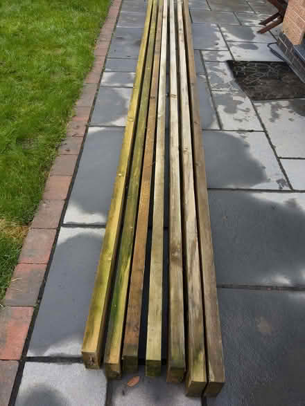 Photo of free Fencing Gravel Boards (150mmx50mmx4.2m - can cut on collect) (East Leake LE12) #1
