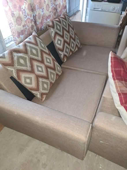 Photo of free 2 x 3 seater sofas (Normanton) #1
