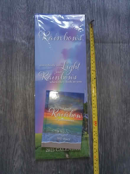 Photo of free 2025 small diary and a calendar (Luton) #1