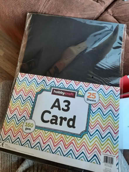 Photo of free Black A3 Card (24 sheets) (Trowbridge BA14) #1