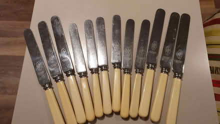 Photo of free Neat little cutlery tray plus 6 small and 6 large knives (Mimbridge GU24) #2