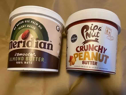 Photo of free 10 empty 1kg nut butter tubs (Finsbury Park N4) #1