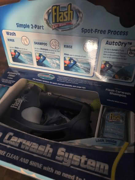 Photo of free New home car wash unused (Neasden NW10) #2