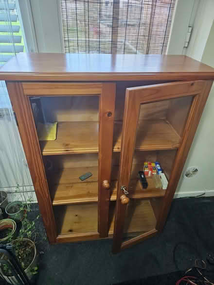Photo of free Cabinet with glass doors (Hilltop AL10) #3