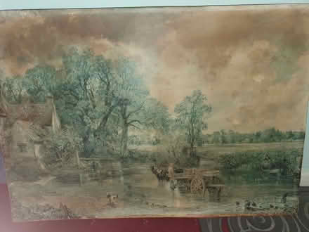 Photo of free J. constable painting reproduction (Luton) #1