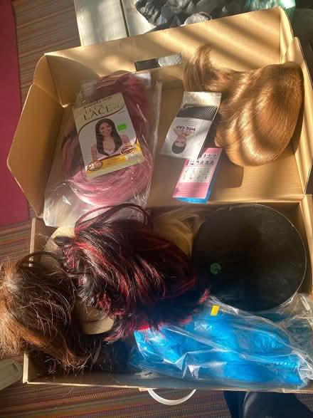 Photo of free Box of wigs (Ijamsville 21754) #1