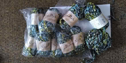 Photo of free Balls of wool - green/blue colour (Easton BS5) #1