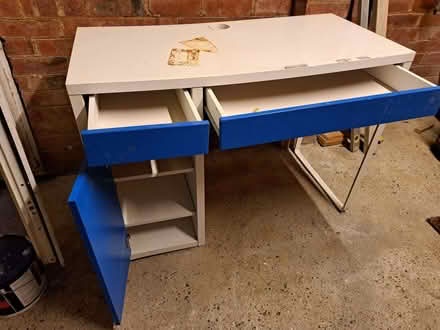 Photo of free Ikea Micke Desk (well used!) (Patcham BN1) #2