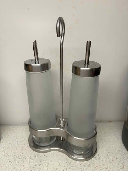 Photo of free IKEA oil or sauce glass bottle (RG4) #1