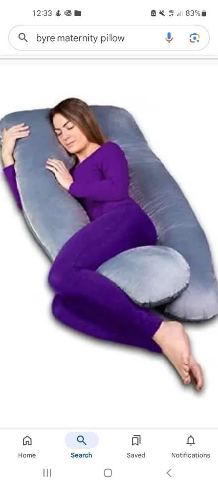 Photo of free Byre Maternity Pillow (M32 Stretford) #1