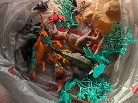 Photo of free Plastic toy dinosaurs (Fareham PO15 5) #1