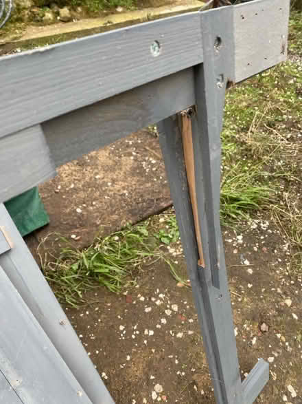Photo of free Grey sentry shed - damaged (West Kirby CH48) #3