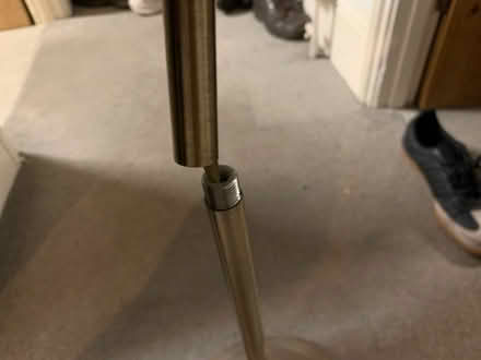 Photo of free Brass coloured standard lamp (Hackney central) #3