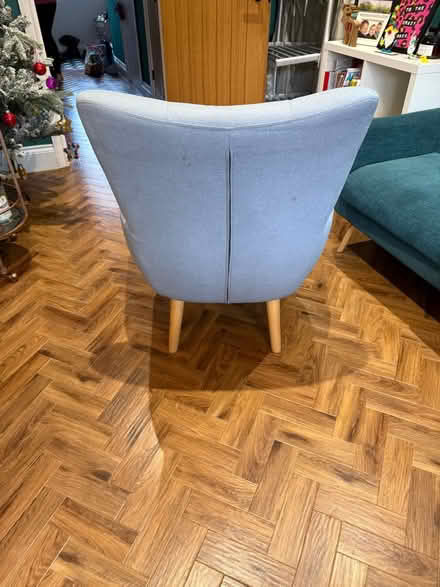 Photo of free Grey armchair (Cheadle Hulme, Hazel Road, SK8) #3