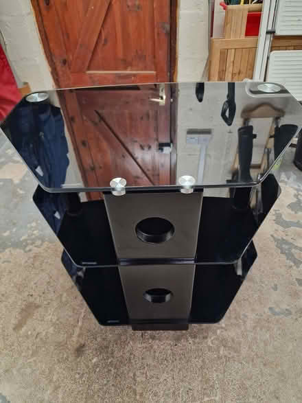 Photo of free Black Glass TV/HIFI UNIT (Droitwich, WR9) #1
