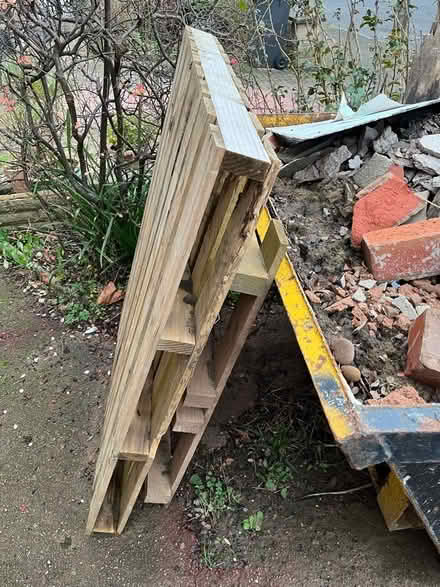 Photo of free Wooden Pallets (Knighton LE2) #1