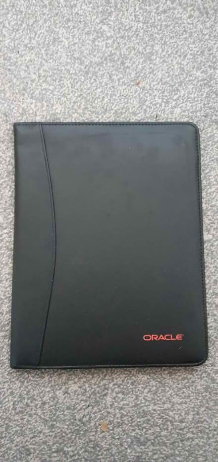 Photo of free Laptop holder & faux leather folio (Plaistow E13) #2