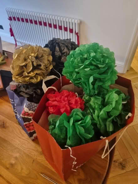 Photo of free Paper Party Pom-Poms (N1 Islington) #1