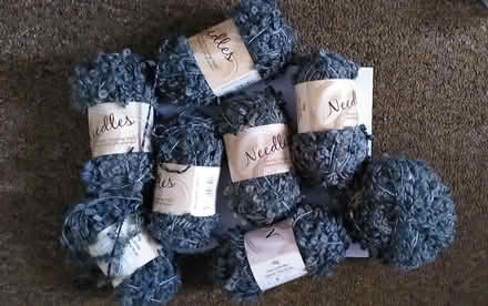 Photo of free Balls of wool - green/grey colour (Easton BS5) #1