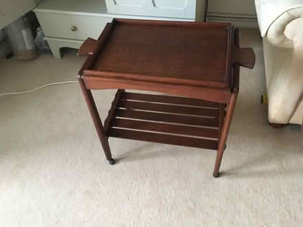 Photo of free Small table tray bought from antique shop (North Cheam KT4) #1