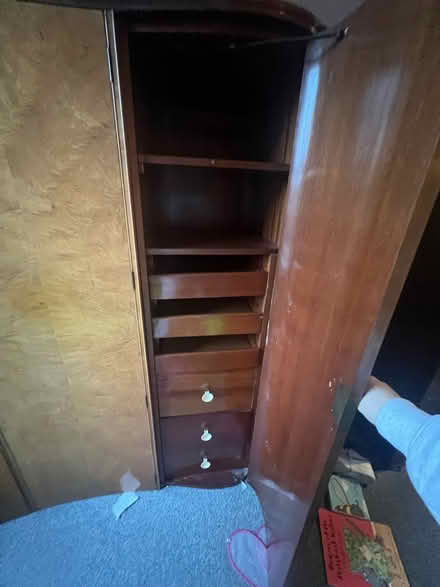 Photo of free Kids wardrobe mahogany (Upper holloway N19) #4