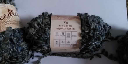Photo of free Balls of wool - green/grey colour (Easton BS5) #2