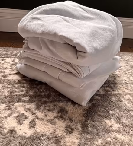 Photo of free Blackout Curtains - White (60093) #1