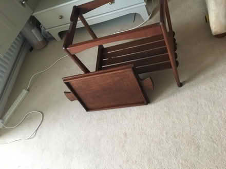 Photo of free Small table tray bought from antique shop (North Cheam KT4) #2