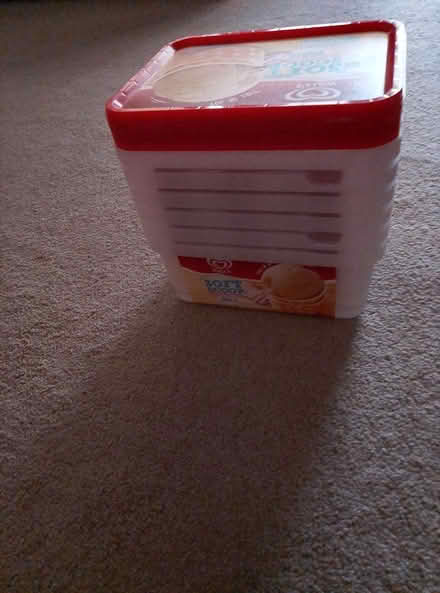 Photo of free 6 ice cream containers (waterlooville) #1