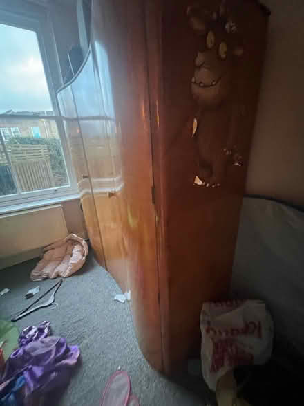 Photo of free Kids wardrobe mahogany (Upper holloway N19) #3
