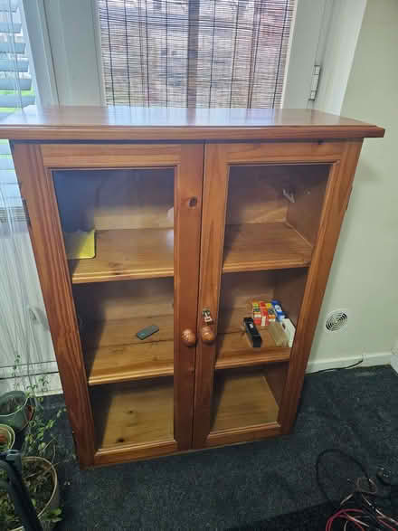 Photo of free Cabinet with glass doors (Hilltop AL10) #4