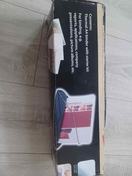 Photo of free Thermal binding machine (Sale M33) #1