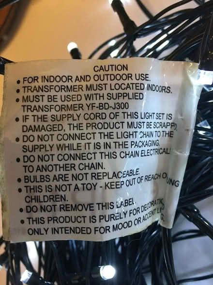 Photo of free Bright white Christmas lights (Peasedown St. John) #2