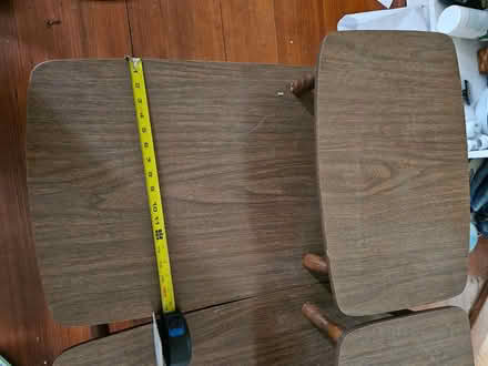 Photo of free MCM two-tier formica tables (Roxbury) #3
