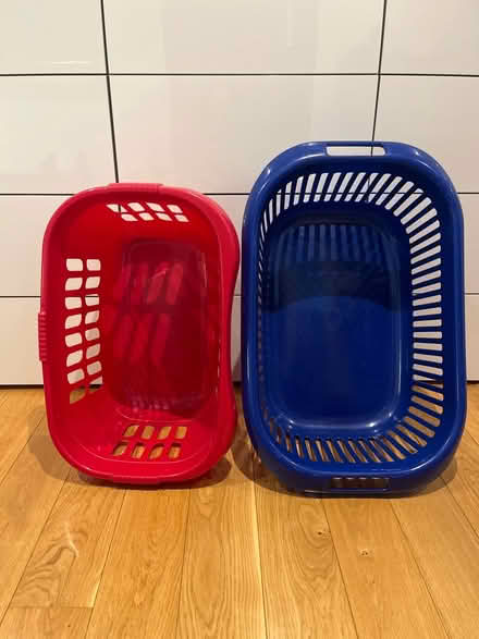 Photo of free Two laundry baskets (Limehouse E14) #1
