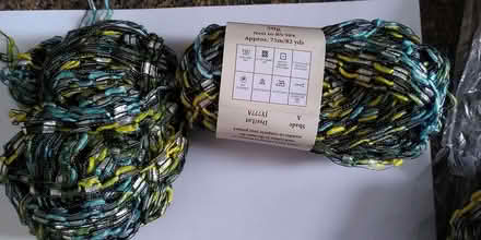 Photo of free Balls of wool - green/blue colour (Easton BS5) #2