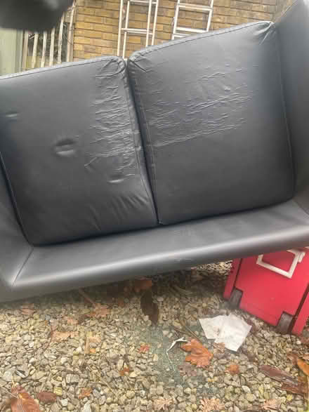 Photo of free Leather sofas (SW2) #2