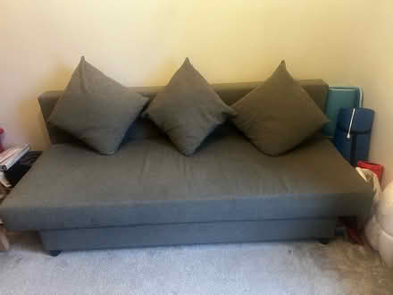 Photo of free Grey sofa bed (Shinfield) #1