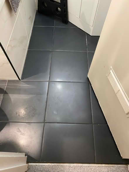 Photo of free 5 black square tiles (Archway, N19) #2