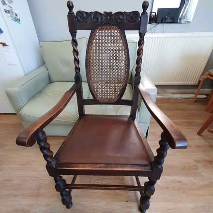 Photo of free Antique wooden chair (Over Kellet LA6) #2