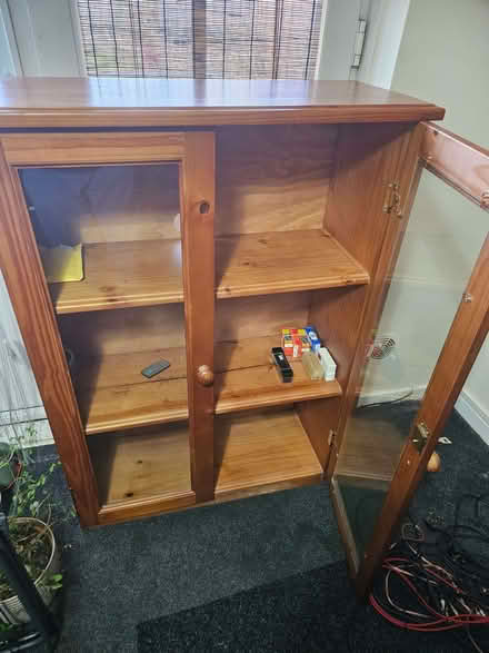 Photo of free Cabinet with glass doors (Hilltop AL10) #2