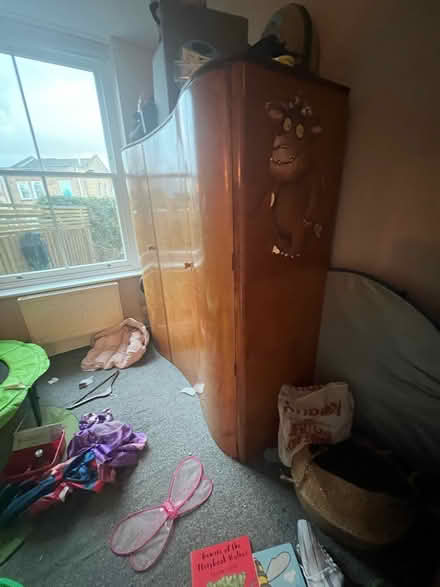 Photo of free Kids wardrobe mahogany (Upper holloway N19) #1