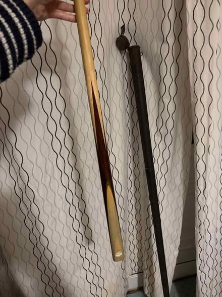 Photo of free Pool/snooker cue and holder (South Croydon) #2