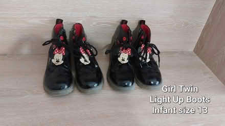 Photo of free Twin Girl boots - Infant size 13 (SM1) #1