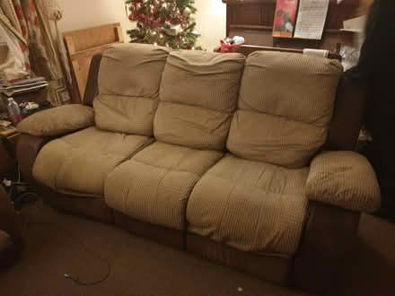 Photo of free 3 seater and single recliner (South Molton) #1